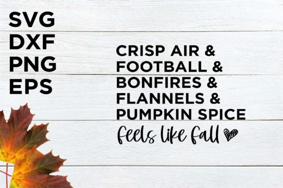 Crisp Air and Football and Bonfires SVG: Seasonal Graphics for Crafts & Branding