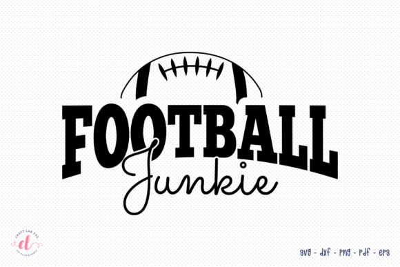 Football Junkie SVG: A Graphics & Crafts Asset for Branding