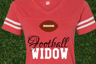 Football Widow Graphics for Crafts Branding